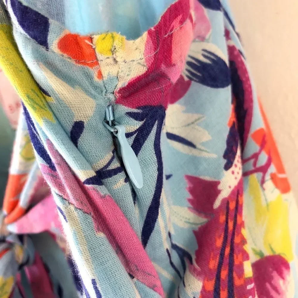 Banjanan Serafina Dress in Fiesta Sky Blue‎